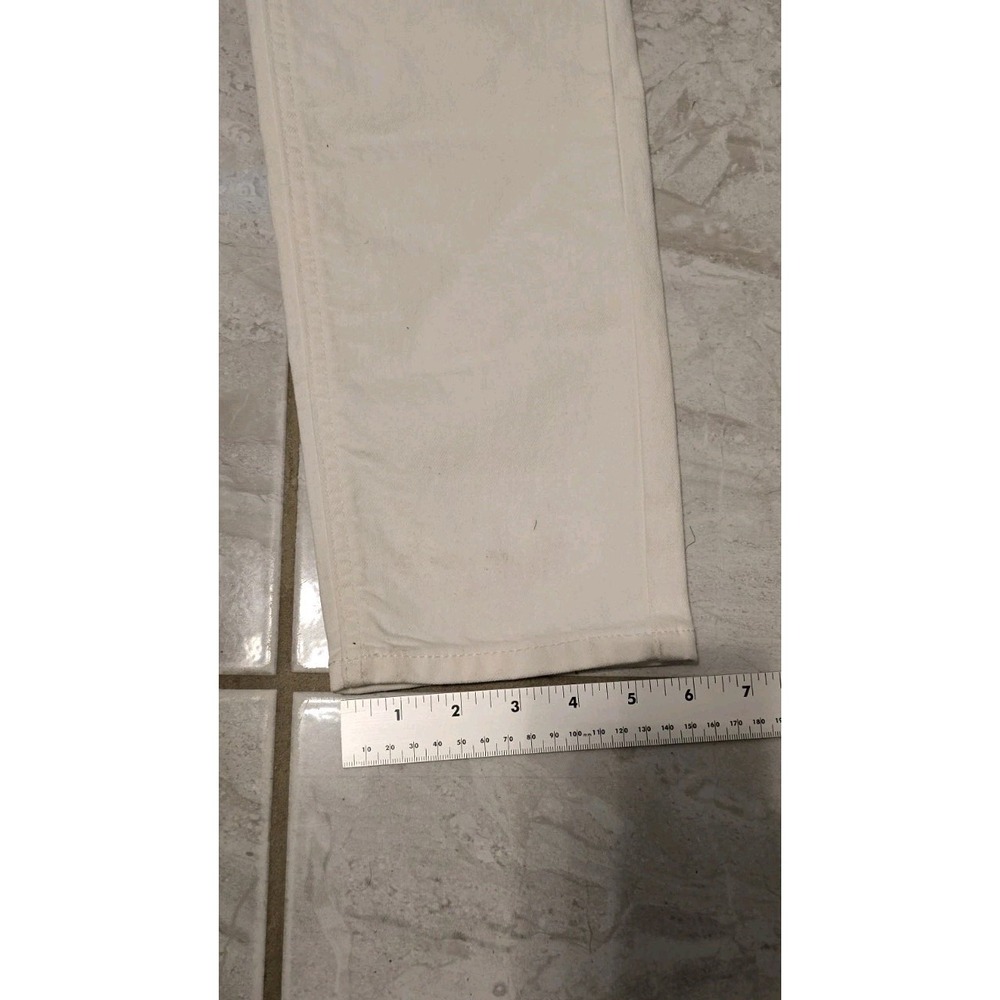 Buffalo David Bitton Jeans Skinny Max Stretch Mens 32x32 (32x31) White NWT Indie - Picture 11 of 11